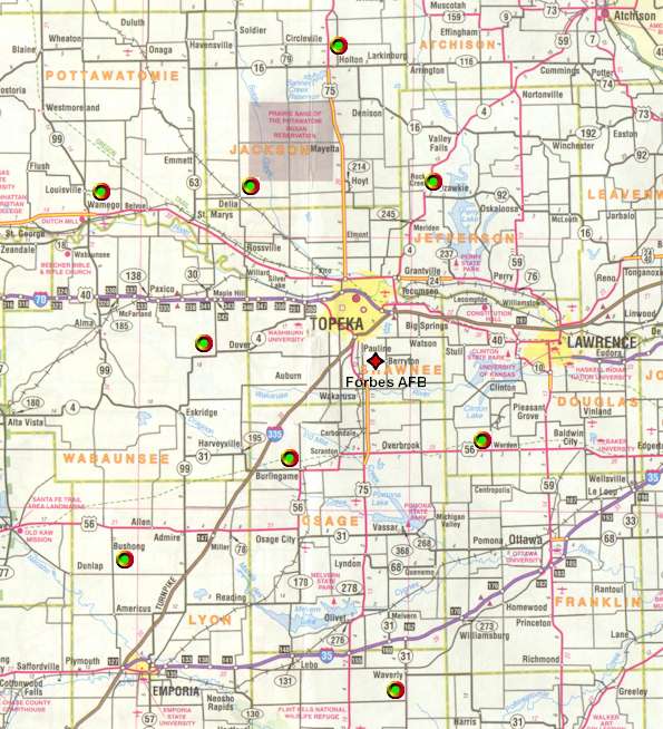 Topeka Map Image